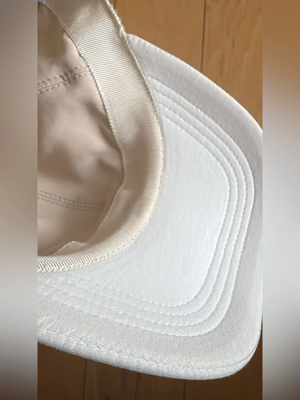 Brunello Cucinelli Cream Casual Cap with Branded Tag